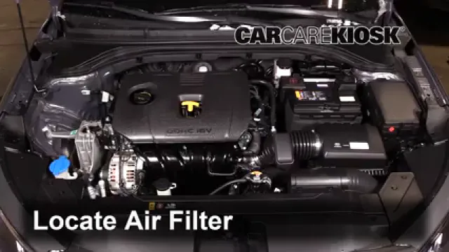 2019 Hyundai Elantra SE 2.0L 4 Cyl. Filtre à air (moteur) Changement